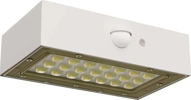 LED Solární reflektor se senzorem pohybu LED/3,7V 1200mAh 4000K IP65 bílá