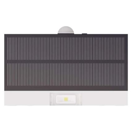 LED Solární reflektor se senzorem pohybu LED/3,7V 1200mAh 4000K IP65 bílá