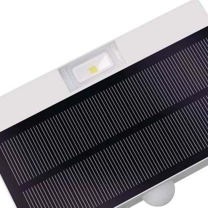 LED Solární reflektor se senzorem pohybu LED/3,7V 1200mAh 4000K IP65 bílá