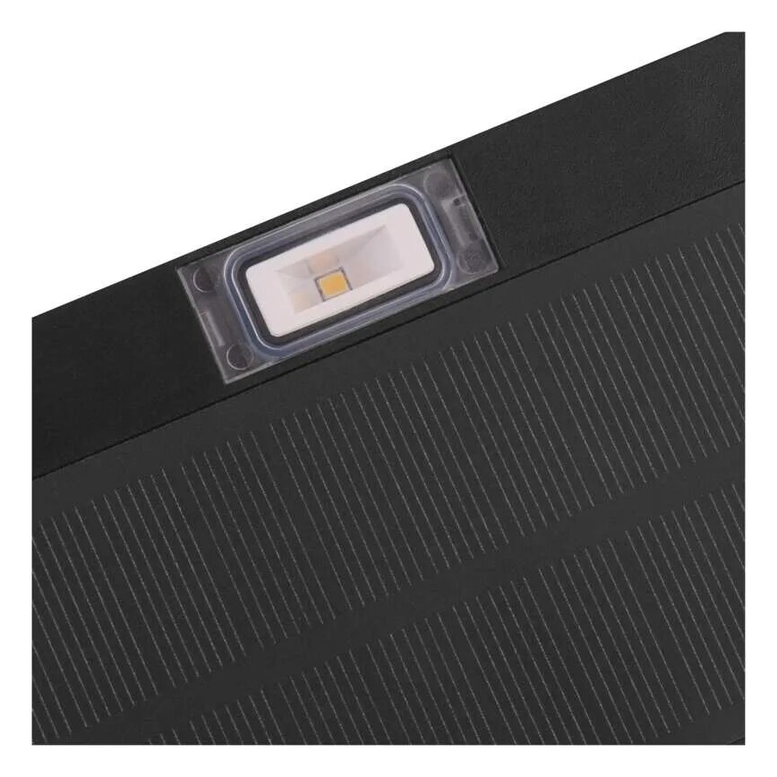 LED Solární reflektor se senzorem pohybu LED/3,7V 1200mAh 4000K IP65 černá