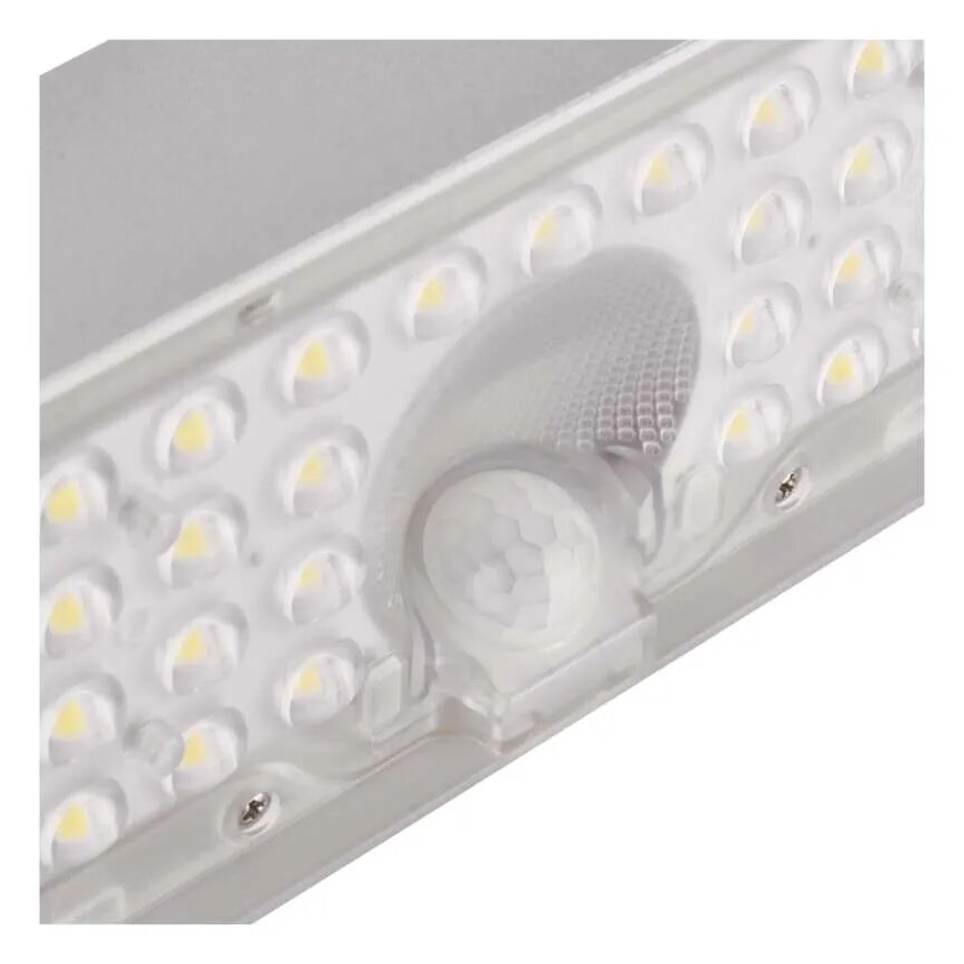 LED Solární reflektor se senzorem pohybu LED/3,7V 3000mAh 4000K IP65 bílá