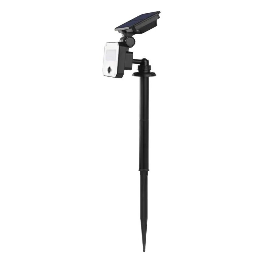 LED Solární reflektor se senzorem pohybu SPILO LED/3,7V 3600mAh 3000K IP54 + dálkové ovládání