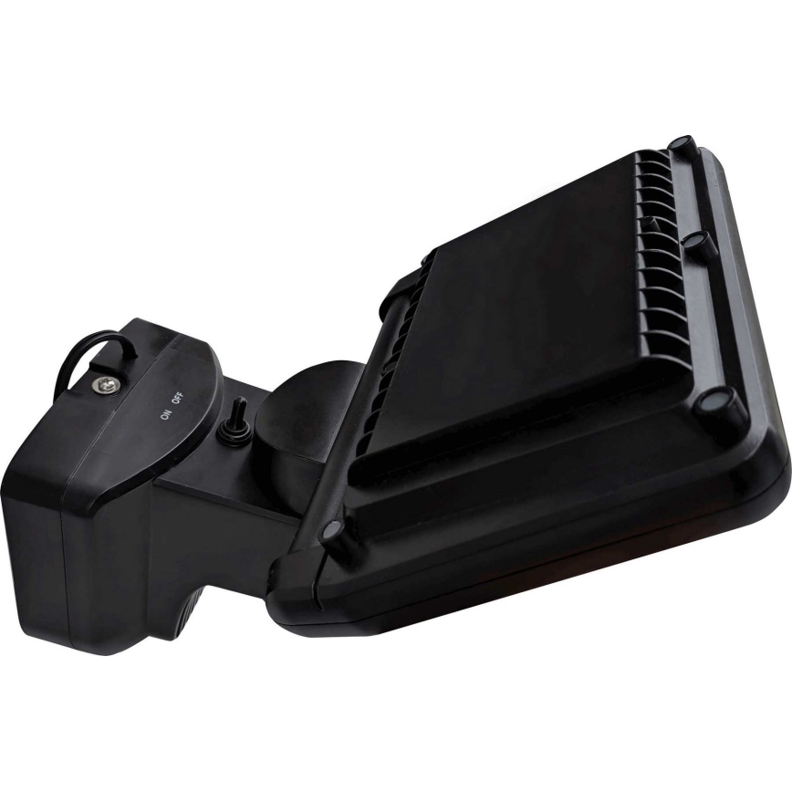 LED Solární reflektor se senzorem TOMI LED/10W/7,4V 1800 mAh IP44 černá