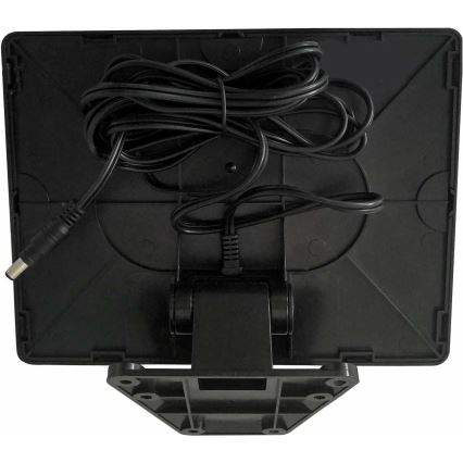 LED Solární reflektor se senzorem TOMI LED/10W/7,4V 1800 mAh IP44 černá