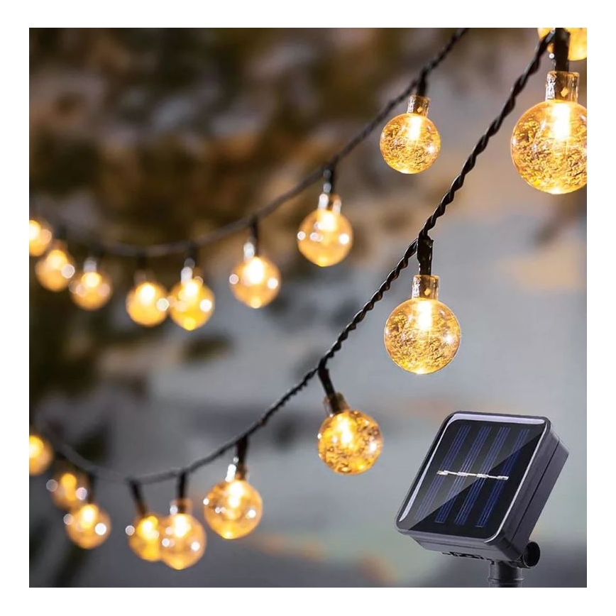LED Solární řetěz 6,9m 50xLED/1,2V