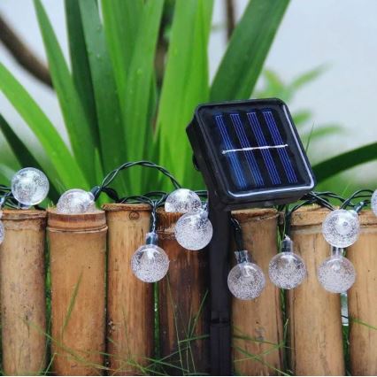 LED Solární řetěz 6,9m 50xLED/1,2V