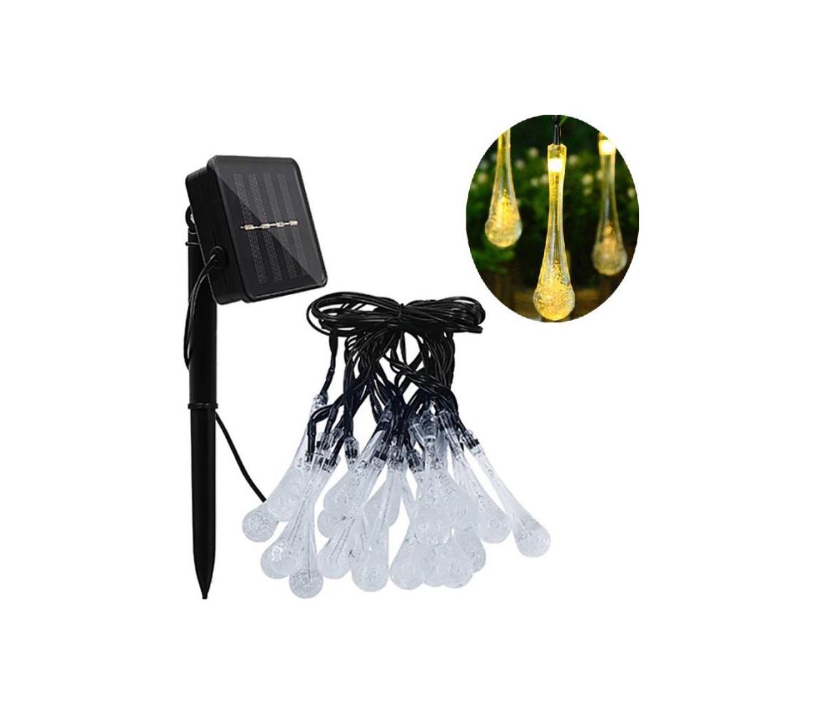 Illumaxx LED Solární řetěz se soumrakovým senzorem 20xLED/0,72W/1,2V 600 mAh 6,85m IP44 OS1292