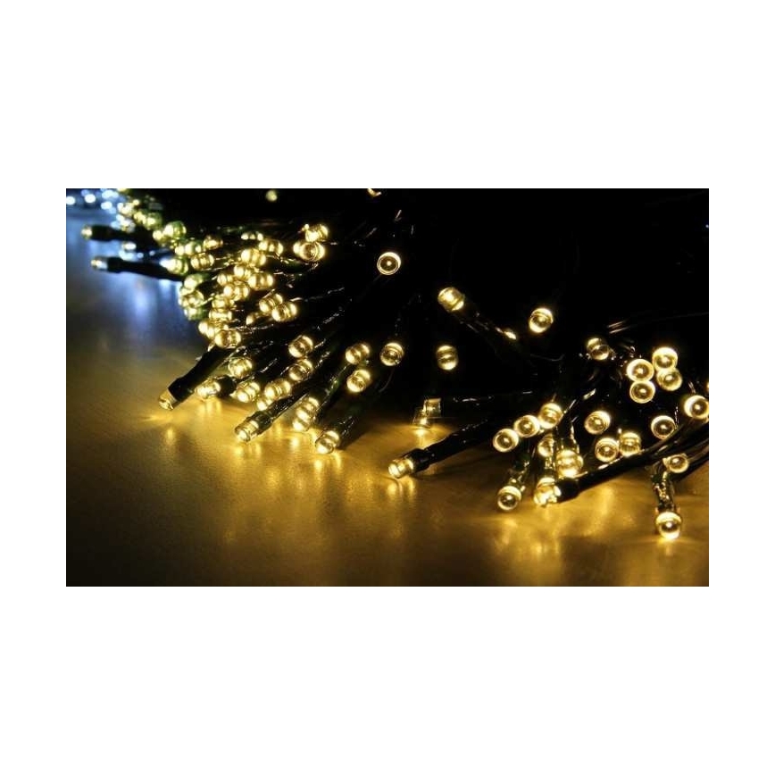 LED Solární řetěz SHINE 50xLED/1xAAA