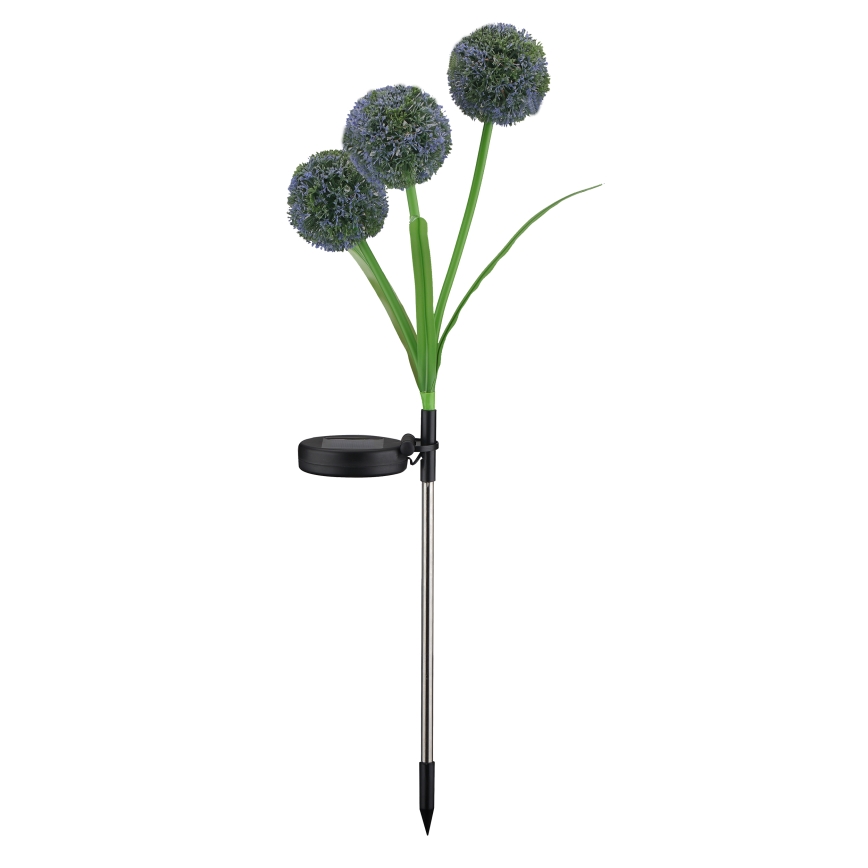 LED Solární svítidlo ALLIUM LED/1,2V 6500K 600 mAh IP44 černá