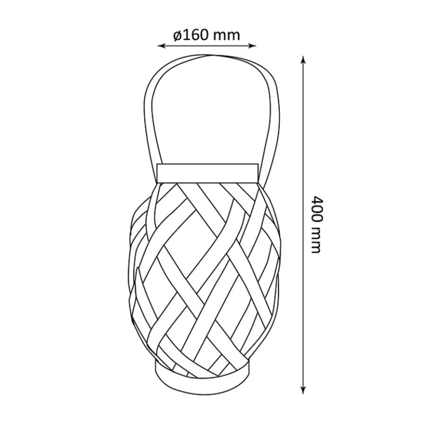 LED Solární svítidlo ANDE LED/1,2V IP44