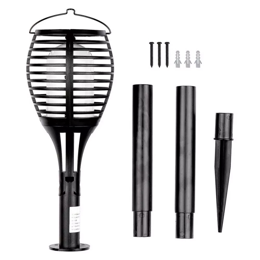 LED Solární svítidlo FLAME 4v1 1xLED/0,45W/3,7V IP44 500 mAh