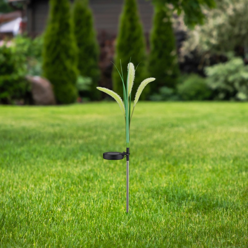 LED Solární svítidlo FLORA LED/1,2V 3000K 600 mAh IP44 černá