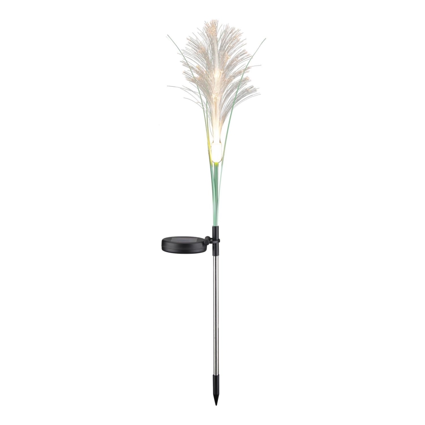 LED Solární svítidlo GRASS LED/1,2V 3000K 600 mAh IP44 černá