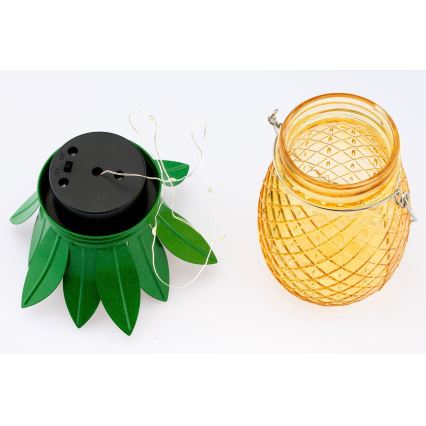 LED Solární svítidlo JAR LED/1,2V 150 mAh IP44 ananas