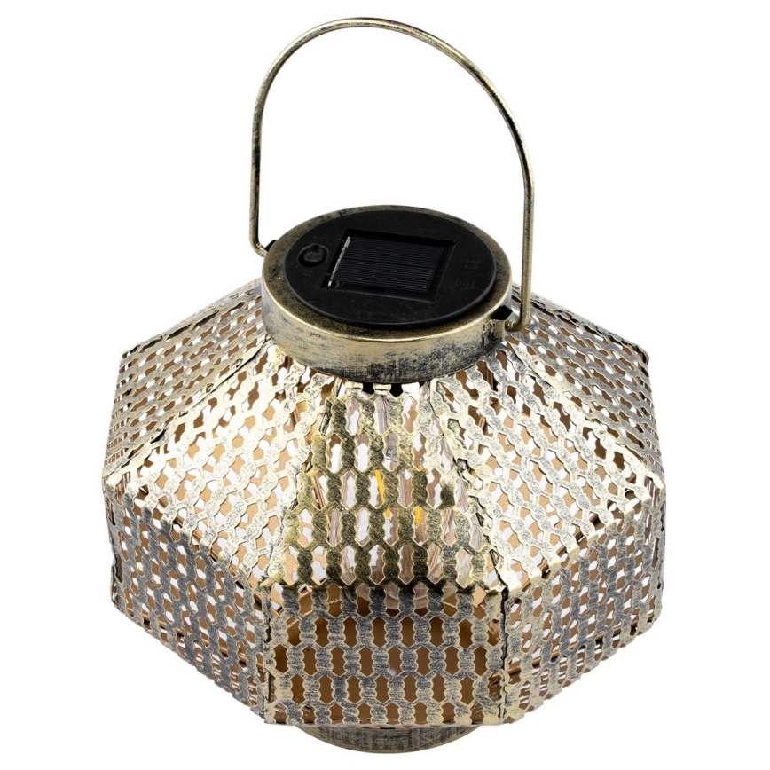 LED Solární svítidlo LAURA 1xE27/1,2V 300 mAh IP44