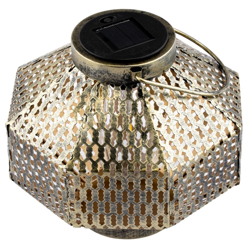 LED Solární svítidlo LAURA 1xE27/1,2V 300 mAh IP44