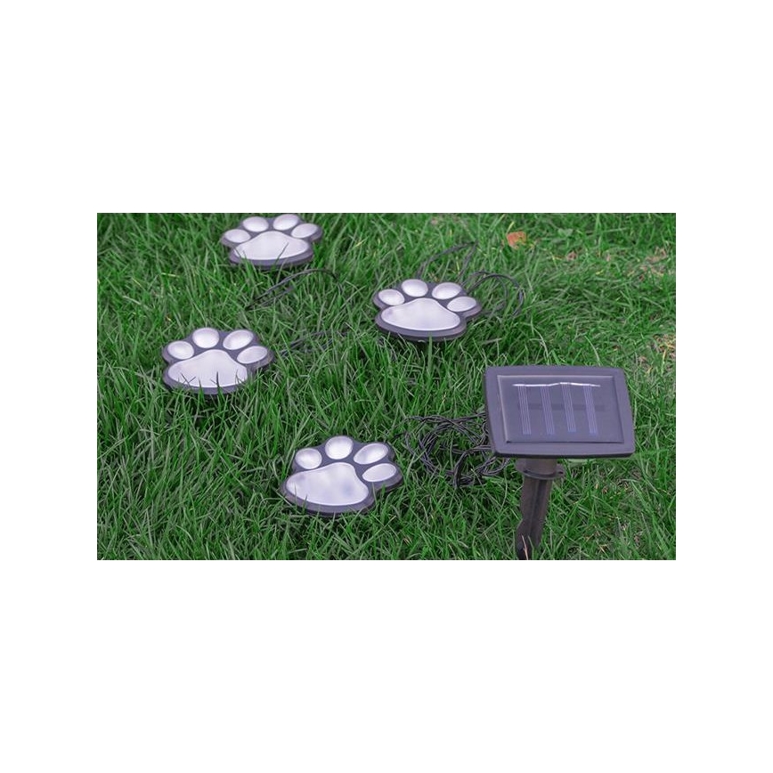 LED Solární svítidlo LED/0,14W/2V 600 mAh IP44 tlapky