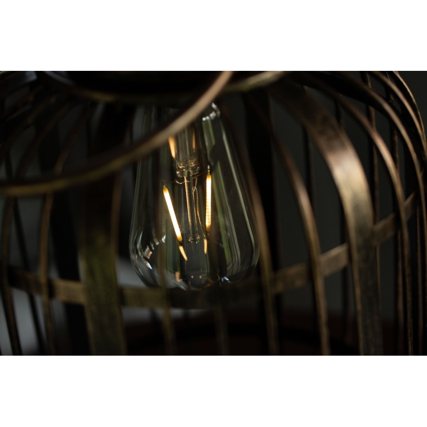 LED Solární svítidlo LORETA 1xE27/1,2V 600 mAh IP44