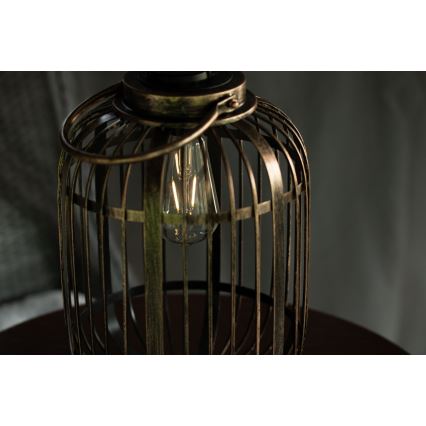 LED Solární svítidlo LORETA 1xE27/1,2V 600 mAh IP44