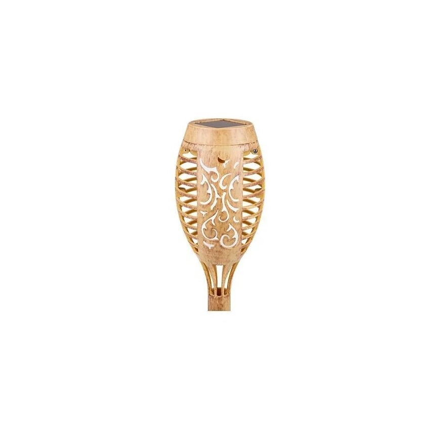 LED Solární svítidlo MINISPARK BAMBOO LED/1,8W/5,5V IP44 béžová