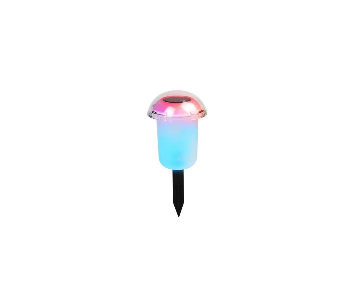 Polux LED Solární svítidlo MOMO 2xRGB LED/1,2V IP44 SA1062