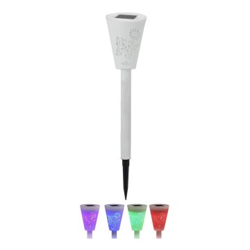 LED Solární svítidlo PIANO RGB LED/1,2V IP44
