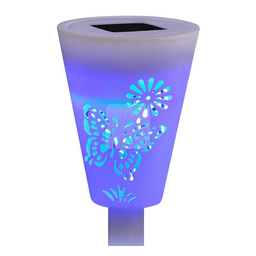 LED Solární svítidlo PIANO RGB LED/1,2V IP44