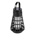 LED Solární svítidlo se senzorem 2v1 LED/1W/3,7V IP54 300 mAh černá