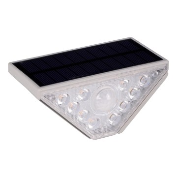 LED Solární svítidlo se senzorem ARI LED/4,5W/3,7V 600 mAh IP44 černá