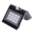 LED Solární svítidlo se senzorem pohybu a soumraku LED/1,5W/1200 mAh 3,7V IP65