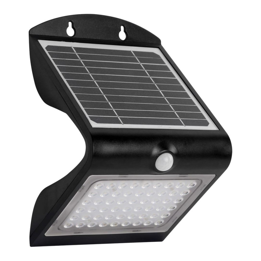 LED Solární svítidlo se senzorem pohybu a soumraku LED/3,2W/2000 mAh 3,7V IP65