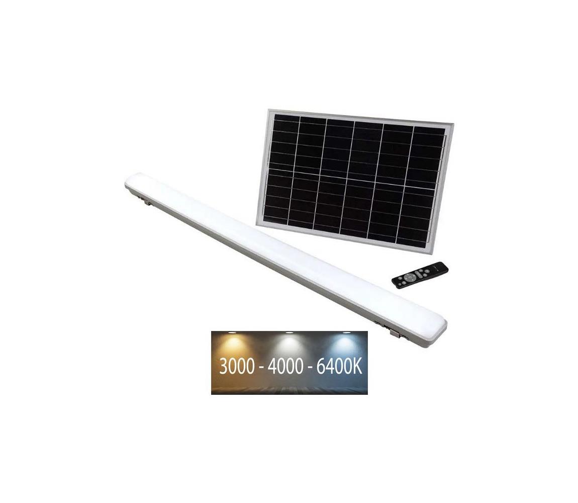 V-Tac LED Solární technické svítidlo se senzorem LED/25W/230V IP65 + DO VT0672