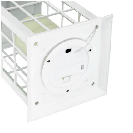 LED Solární závěsné svítidlo LED/0,02W/1,2V 1xAA 2700K IP44 200 mAh bílá