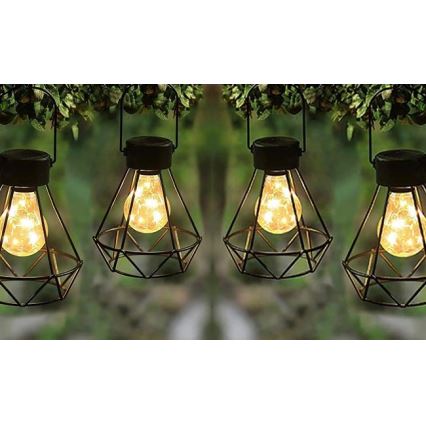 LED Solární závěsné svítidlo LED/0,1W/1,2V 600 mAh pr. 13 cm