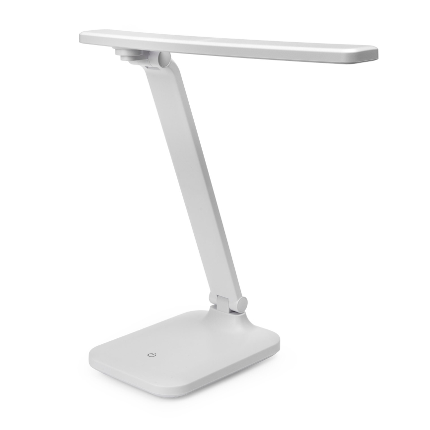 LED Stmívatelná dotyková stolní lampa s bezdrátovým nabíjením a USB portem REMUS LED/5W/230V bílá