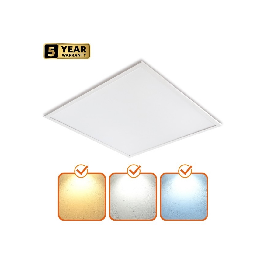 LED Stmívatelný podhledový panel CAPRI LED/25/36/40W/230V 3000/4000/5700K IP44 60x60 cm