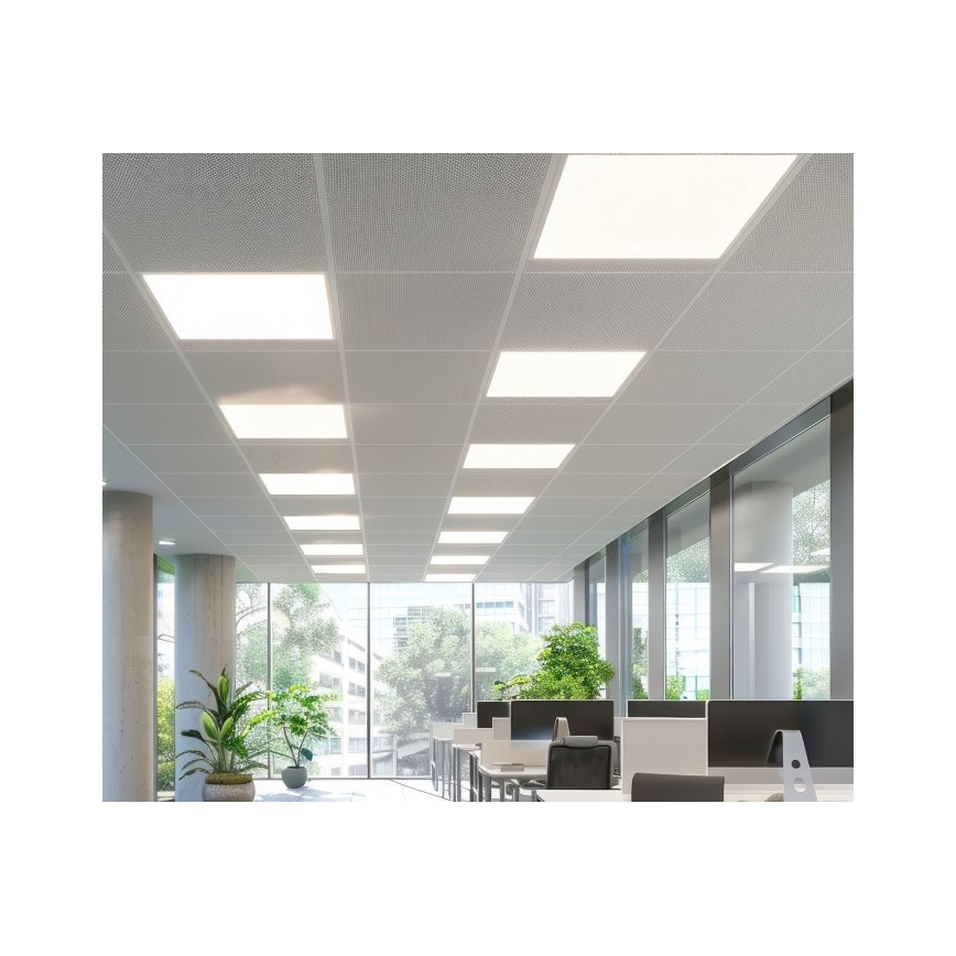 LED Stmívatelný podhledový panel CAPRI LED/25/36/40W/230V 3000/4000/5700K UGR19 IP44 60x60 cm