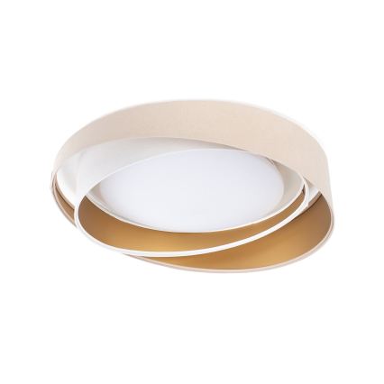 LED Stmívatelné stropní svítidlo SMART GALAXY MODERN LED/24W/230V 3000-6500K pr. 55 cm béžová/bílá/zlatá + dálkové ovládání