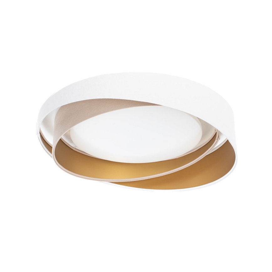 LED Stmívatelné stropní svítidlo SMART GALAXY MODERN LED/24W/230V 3000-6500K pr. 55 cm bílá/béžová/zlatá + dálkové ovládání