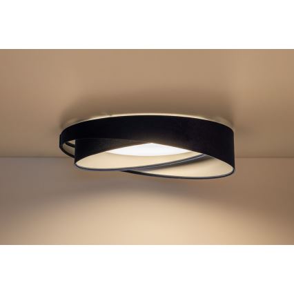 LED Stmívatelné stropní svítidlo SMART GALAXY MODERN LED/24W/230V 3000-6500K pr. 55 cm modrá/stříbrná + dálkové ovládání