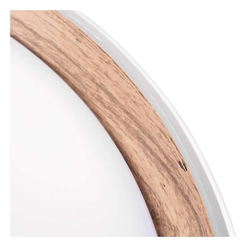 LED Stmívatelné stropní svítidlo ILVI LED/30W/230V 2700-6500K pr. 40 cm bílá/béžová + dálkové ovládání