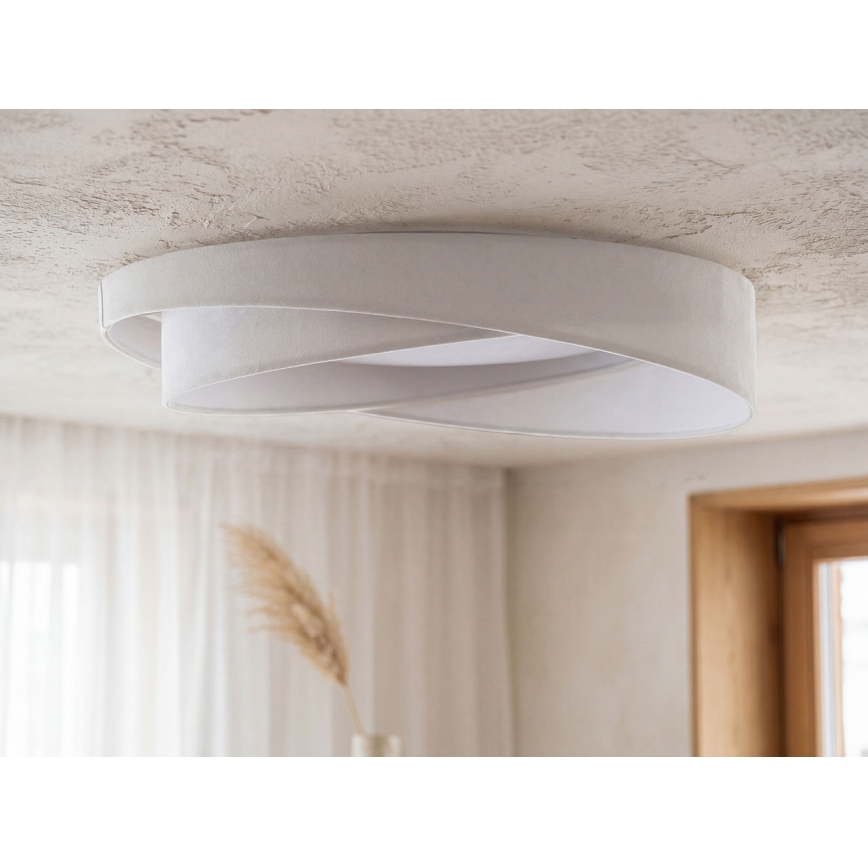 LED Stmívatelné stropní svítidlo SMART GALAXY MODERN LED/24W/230V 3000-6500K pr. 55 cm bílá + dálkové ovládání