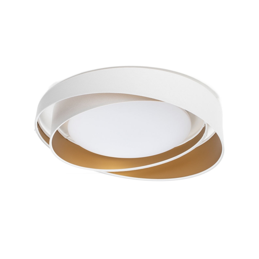 LED Stmívatelné stropní svítidlo SMART GALAXY MODERN LED/24W/230V 3000-6500K pr. 55 cm bílá/zlatá + dálkové ovládání