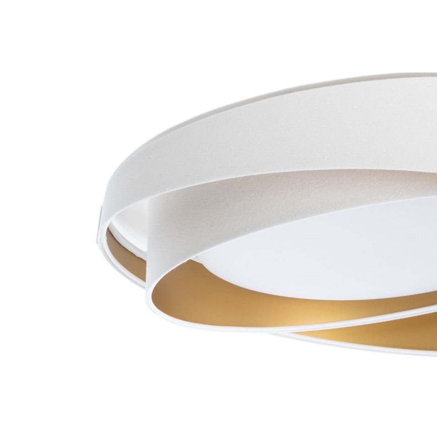 LED Stmívatelné stropní svítidlo SMART GALAXY MODERN LED/24W/230V 3000-6500K pr. 55 cm bílá/zlatá + dálkové ovládání