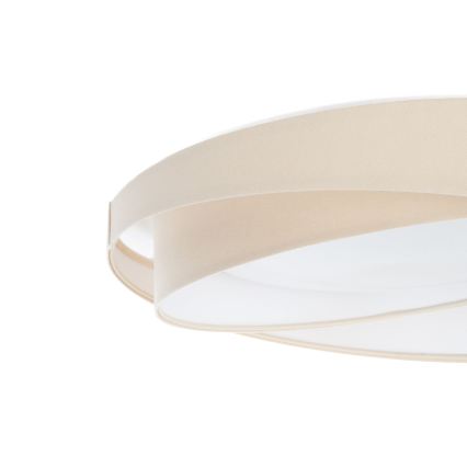 LED Stmívatelné stropní svítidlo SMART GALAXY MODERN LED/24W/230V 3000-6500K pr. 55 cm krémová/bílá + dálkové ovládání