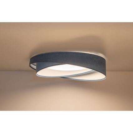 LED Stmívatelné stropní svítidlo SMART GALAXY MODERN LED/24W/230V 3000-6500K pr. 55 cm modrá + dálkové ovládání