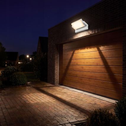 LED Stmívatelné venkovní nástěnné svítidlo LED/12/18/24W/230V 3000/4000/6500K IP54 bílá