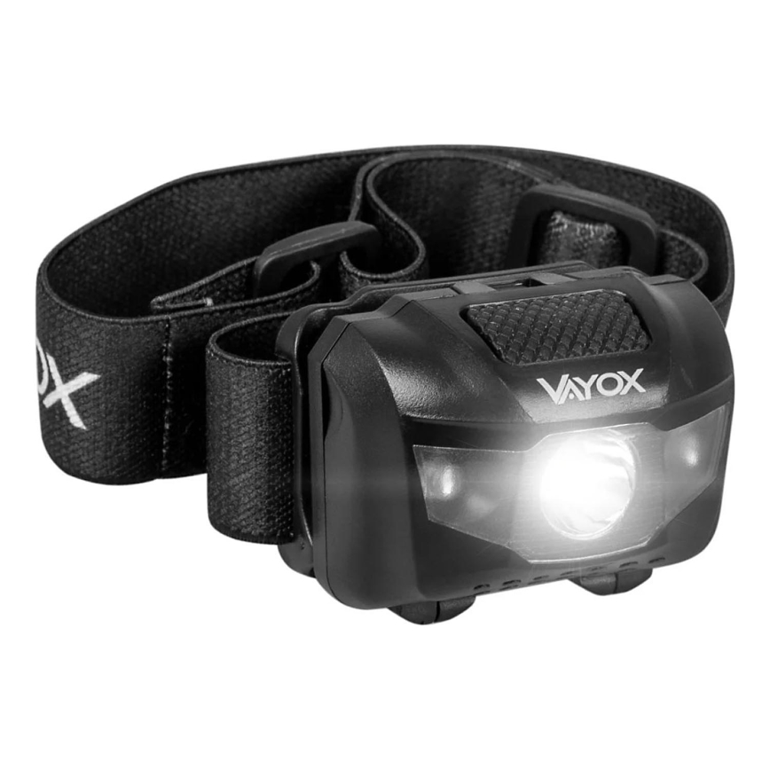 LED Stmívatelná čelovka 3xLED/3xAAA IPX4 100 lm