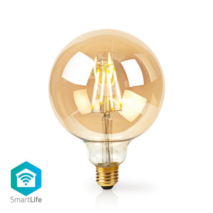 LED Stmívatelná chytrá žárovka VINTAGE E27/5W/230V 2200K