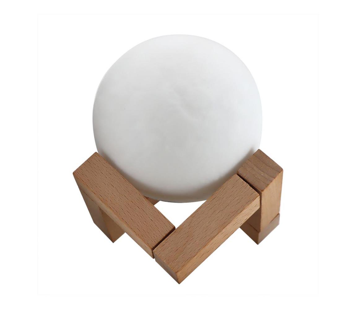 Handy LED Stmívatelná dekorační lampa MOON LED/1W/5V 300mAh LC3262